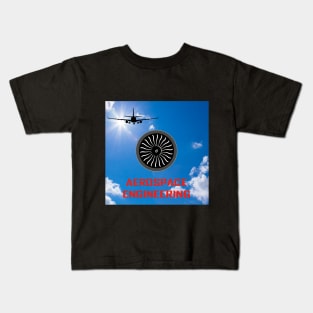 Best design aerospace engineering, aircraft engineers Kids T-Shirt